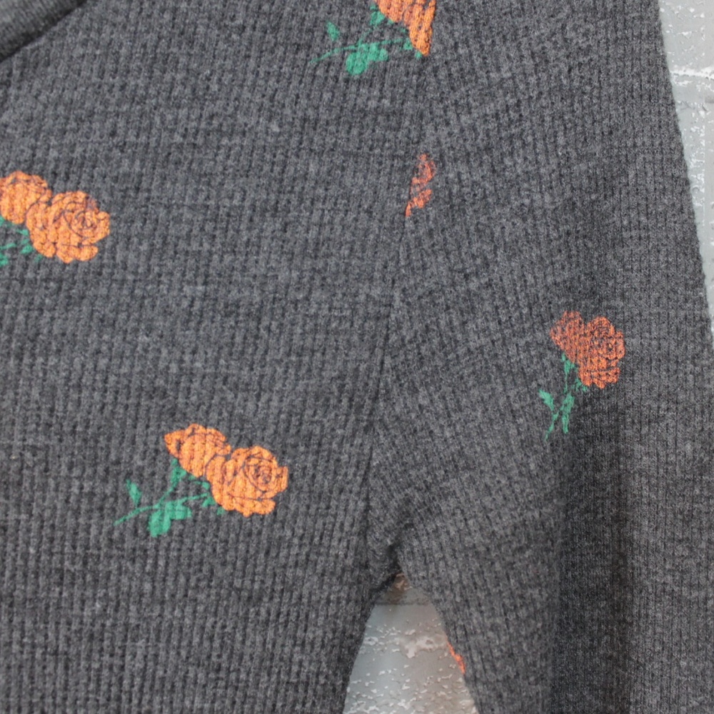Wildfox Rose Ditsy Hallows Henley Bodysuit XS - Picture 7 of 7